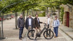 El delegado de la Xunta, Manuel Pardo, visit� la bodega A Vilerma, en la D. O. Ribeiro