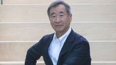 Takaaki Kajita, en la sede de Afundaci�n, donde tiene lugar el congreso Invisibles 2026.