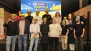 Los 27 cocineros participantes en el campeonato, celebrado en el CIFP Paseo das Pontes.