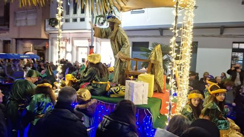 Sarria fue otra de las localidades que adelantaron su cabalgata a este sbado