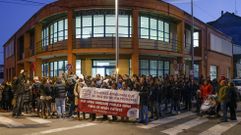 Foto de archivo de una protesta convocada por la Plataforma Pedi�trica da Limia.