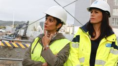 La ministra Isabel Rodrguez y la conselleira Mara Martnez Allegue