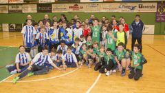 Balonmano de muchos quilates en el Vila de Noia