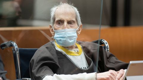 Robert Durst, ante el tribunal que lo conden� por la muerte de Susan Berman