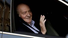El Rey ingresa para ser operado de hernia discal
