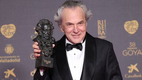 Jos Coronado, premio Goya a Mejor actor de reparto, por su papel en Cerrar los ojos