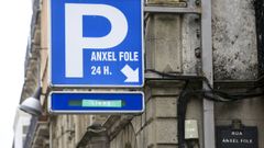 El �nxel Fole es el mayor aparcamiento del centro de la ciudad de Lugo