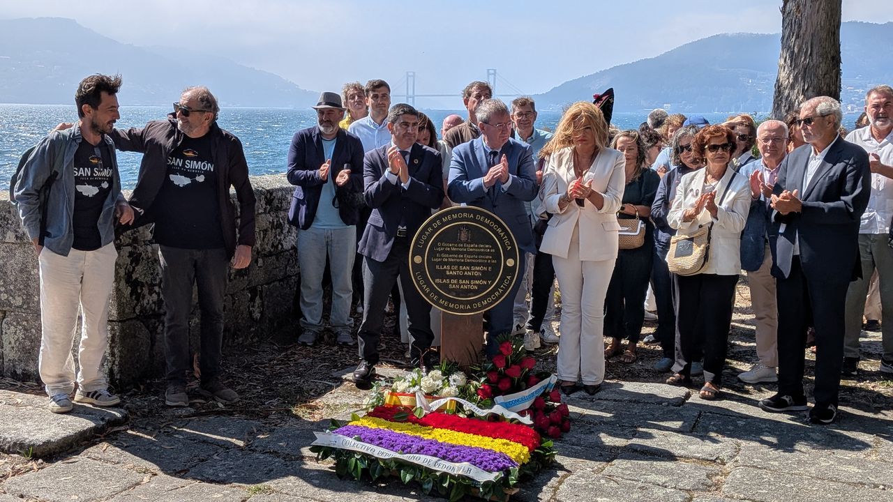 San Simón no olvida a los presos del campo de concentración franquista ni a sus madrinas