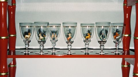 Colecci�n de hogar de Marisa Berenson.