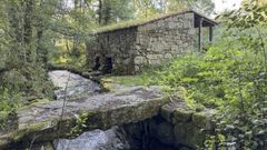 Molino de Pontepedriña, en Esgos