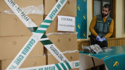 Imagen del alijo capturado en Valencia