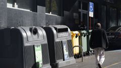 Contenedores de basura en Ourense