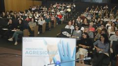 La jornada en el Cunqueiro para la prevencin de agresiones reuni a 200 participantes.