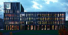 Recreaci�n de la fachada de la nueva biblioteca de la Universidad de Birmingham. 