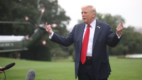 El presidente de Estados Unidos, Donald Trump el pasado 30 de septiembre en la Casa Blanca.