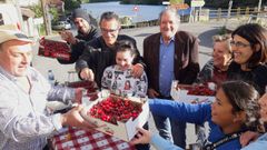 Uno de los puestos de venta de cerezas en la �ltima edici�n de la feria celebrada hasta ahora, en mayo del 2019