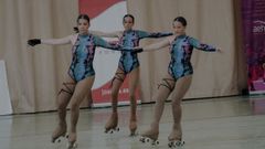 Patinaje de altura en O Carballi&ntilde;o