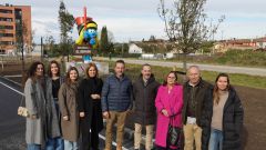 Inauguraci�n de la �Pitufa Ferroviaria� en Siero