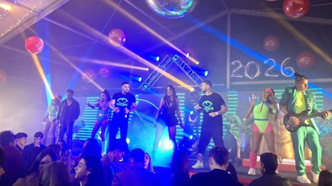 La orquesta Origen actu&oacute; en Fene.