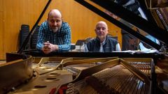 El bar�tono Eliseu Mera y el pianista C�ndido Cabaleiro 