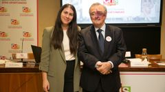 Vasiliki Liaki y Mariano Barbacid.