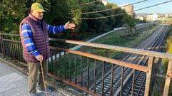 Una barandilla de inseguridad en Ferrol