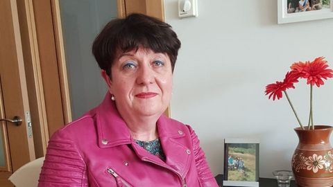 Olena Rosenko es una de los 800 ucranianos que residen en Asturias