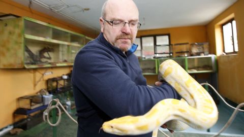 Luis Laria, en una imagen de archivo en el Parque de la Vida
