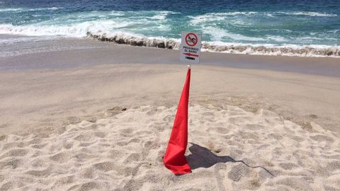 AMBIENTE EN LAS PLAYAS DE A CORU�A POR LA TARDE