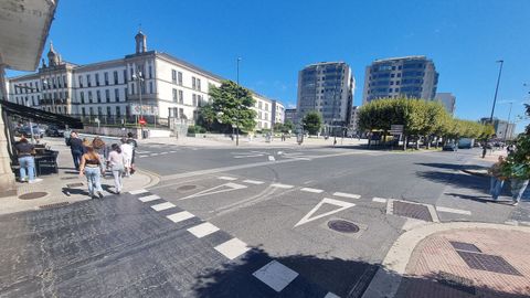 El Concello de Lugo har� una rotonda en la confluencia de Ram�n Ferreiro con R�a Vilalba y Anxo L�pez P�rez y ampliar� aceras del entorno