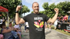 �ngel Lodeiro, el pasado junio en el festival Solifesti, en Meis