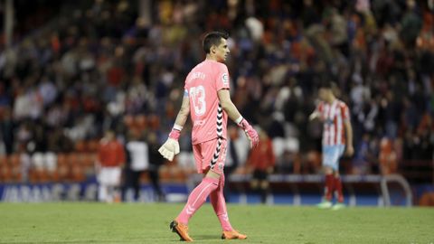 Roberto Fern�ndez en su �ltimo partido como profesional, en 2018