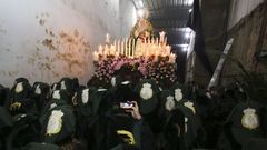 Semana Santa de Ferrol: la salida de la Esperanza, desde dentro