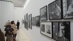 Detalle de la exposici�n de Pestana inaugurada ayer en el Gai�s