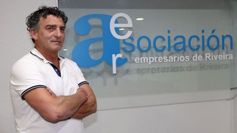 Francisco Martínez, presidente de la Asociación de Empresarios de Ribeira.