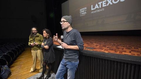 Proyecci�n en el Teatro Principal de Pontevedra de la pel�cula �Rotacismo�, de Ricardo Ruales Eguiguren