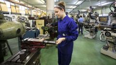 Imagen de archivo de un taller  Dese�o da Fabricaci�n Mec�nica en el CIFP Ferrolterra