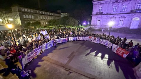 Manifestacin del 8M en Pontevedra