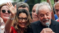 Ros�ngela da Silva no se ha separado de Lula desde su salida de prisi�n