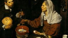 Vieja friendo huevos, Velzquez