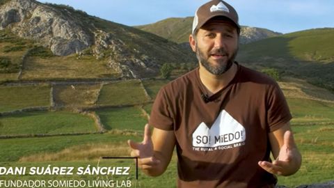 Daniel S�rez, fundador de Somiedo Livong Lab