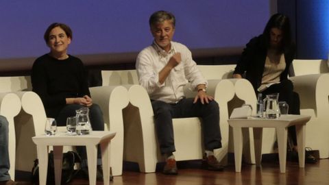 Colau y Santisteve, en A Coru�a el pasado mes de noviembre