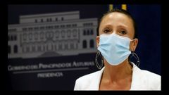 La portavoz del Gobierno del Principado, Melania �lvarez