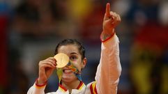 La final de Carolina Mar�n, en fotos