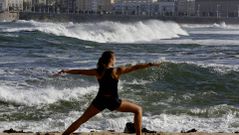 El temporal, en la costa de A Coru�a y Lugo