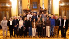 Los funcionarios municipales que se jubilaron estos �ltimos meses fueron recibidos en Mar�a Pita. Trabajaron en distintos departamentos. Entre ellos estaba Goyo, el bombero Jos� Luis Costoya, un profesional muy especial.