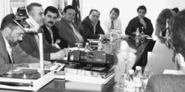 La presentaci�n del proyecto reuni� a responsables pol�ticos de toda la comarca.