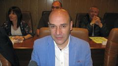 Jos� Manuel L�pez, hasta ahora responsable de la ejecutiva local del PSOE en Sarria, en una imagen de archivo.