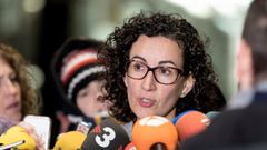 Rovira visita a Junqueras y los exconsellers presos en Estremera