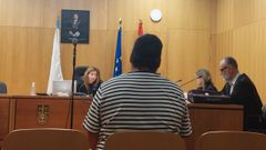 El acusado acept� una sentencia de conformidad por malos tratos a su mujer.